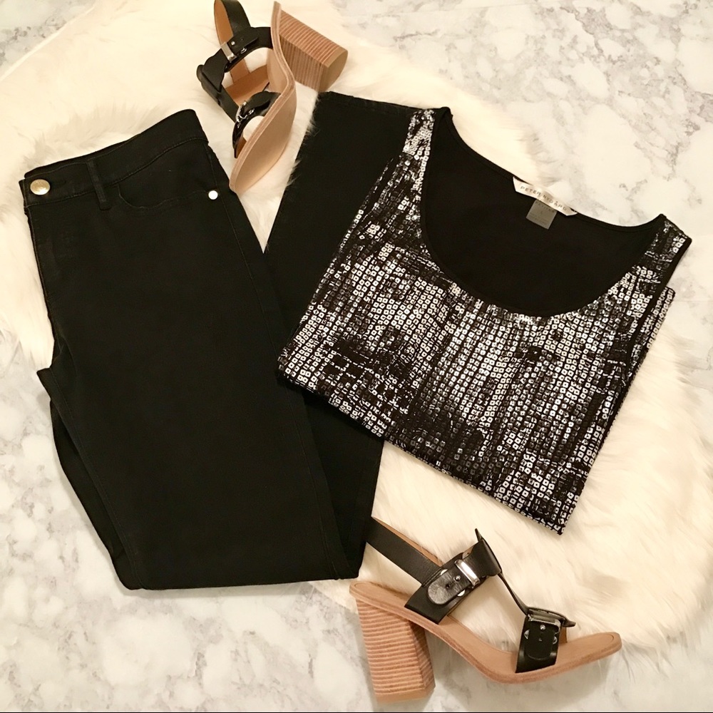 P E T E R N Y G A R D : Stretch Sequin Tank - image 4